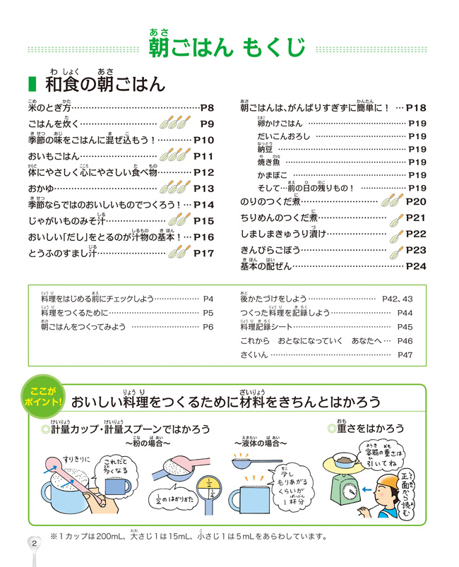 商品　坂本廣子の食育自立応援シリーズ　少年写真新聞社のホームページ　(1)　朝ごはん