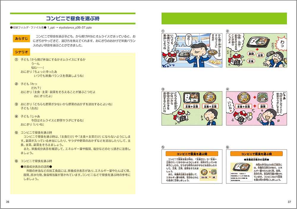 パワポ食育まんが指導集(2)栄養バランス | 少年写真新聞社の パワポ食育まんが指導集(2)栄養バランス | 少年写真新聞社の